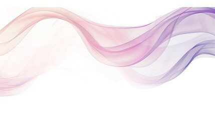 Abstract Purple and Pink Swirling Waves