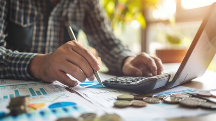 A financial planner discussing the benefits of long-term investments, emphasizing compounding interest and wealth accumulation.