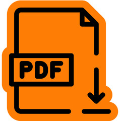 Download video, music, file, cloud, file icon