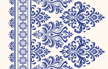  Abstract Traditional Scribble Style Hand Drawn Ikat Seamless Vector Pattern Trendy Fashion Colors Perfect for Allover Fabric Print or Wall Paper Damask Ethnic Concept Bright Orange White Tones