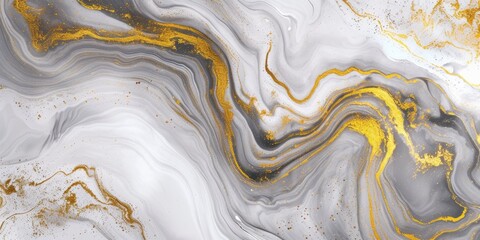 Obraz premium It appears to resemble a beautiful marble texture adorned with gold glitter
