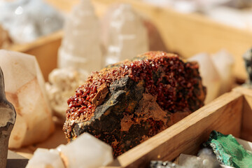 Gemstones at a Flea Market