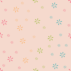 rainbow starburst pattern, seamless repeating tile