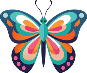 butterfly silhouette vector