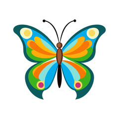 butterfly silhouette vector