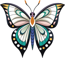 butterfly silhouette vector