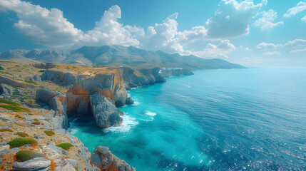 Sea Cliffs and Ocean Landscape Photography