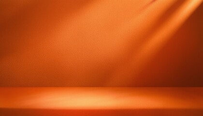 wall interior background, studio and backdrops show products mock-up. with shadow from window