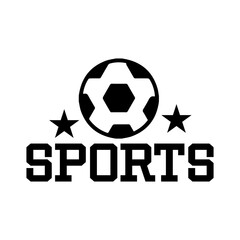 Obraz premium Sports typography clip art design on plain white transparent isolated background for card, shirt, hoodie, sweatshirt, apparel, card, tag, mug, icon, poster or badge