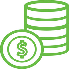 Single isolated icon with outline style icon on white background