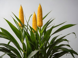 Corn, Modern indoor plant isolate

