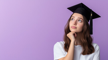 A Moment of Reflection: Young Woman in White Shirt and Cap
