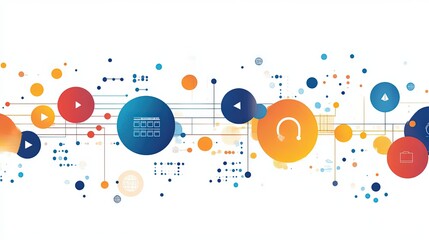 Fototapeta premium graphic resource for technology