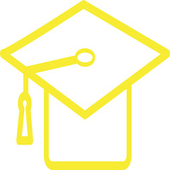 Single isolated icon with outline style icon on white background