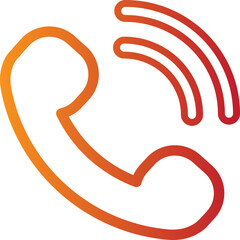 Single isolated icon with outline style icon on white background