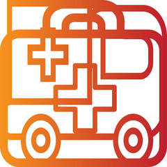 Single isolated icon with outline style icon on white background