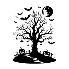 Haunted Halloween Tree 