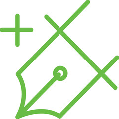 Single isolated icon with outline style icon on white background