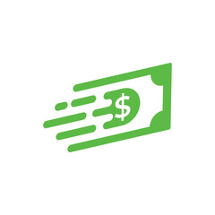 Fast cash money for finance professional business logo design