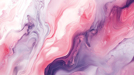 Fototapeta premium Colorful Fluid Abstract Background with Marble-Like Texture