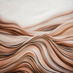 Obraz premium Flowing Nature's Canvas