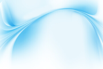 Abstract wave dynamic blurred soft light blue and white with curve pattern background design for Graphic Business technology digital design illustration web template backdrop desktop wallpaper