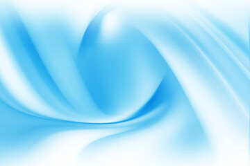 Fototapeta premium Abstract wave dynamic blurred soft light blue and white with curve pattern background design for Graphic Business technology digital design illustration web template backdrop desktop wallpaper