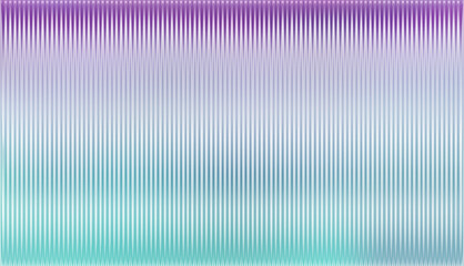Vector ribbed glass texture background. Green blue purple ribbed glass. Natural color. Mesh gradient. acrylic ribbed bath surface. Ribbed glass background semitransparent overlay. Bath wall window