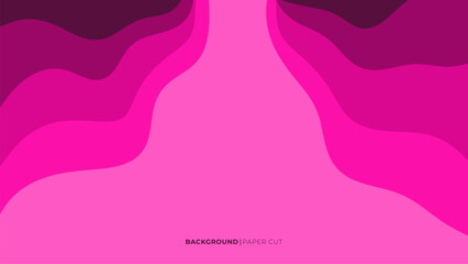 Paper Cut Style Abstract Background