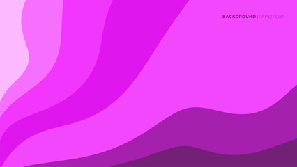 Paper Cut Style Abstract Background