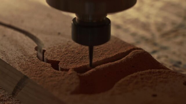 carpenter joiner assembling furniture in which the parts are made of wood, assembling furniture parts with a screwdriver. High quality 4k footage