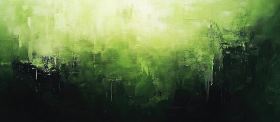 Obraz premium Using green as an abstract background in art can impart diverse meanings and elicit a range of emotional reactions
