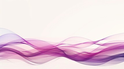 Abstract Purple Waves