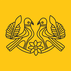 illustration of a bird