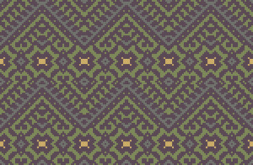 Sari Pattern Ethnic Pattern Philippinesfolk Embroidery, Aztec Geometric Ornament Print. Design for Carpet, Wallpaper, Clothing, Wrapping, Fabric