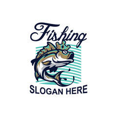 fishing logo design