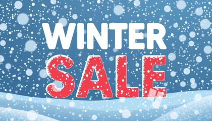 Winter Sale Cover, Website Cover, Banner Design.