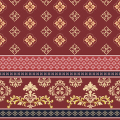 old-fashioned, floral garland, flourish - art, french culture, art deco, beauty, embroidery, fashionable, creative, asian elephant, border - frame, drawing - art product, culture of india, east asian 