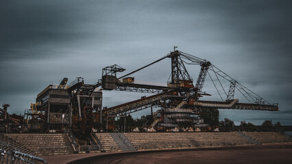 Ferropolis Stadt aus Stahl