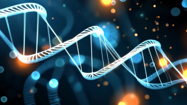 Abstract DNA Structure
