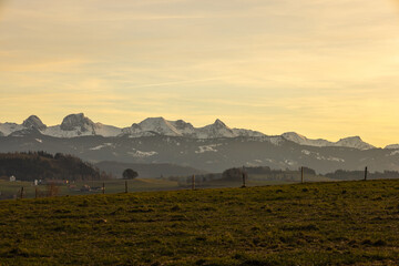 swiss mountain range