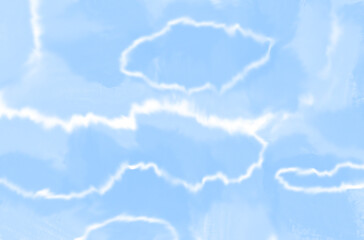 Blue white watercolor background