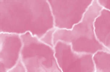 Pink white lines abstract watercolor background