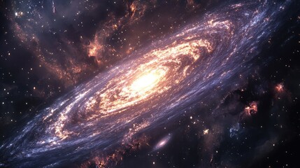 Dark matter galaxy with unusual light patterns and shadows