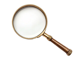 a close up of a magnifying glass