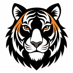 Obraz premium tiger head vector
