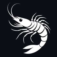 Fototapeta premium vector illustration of a cartoon fish