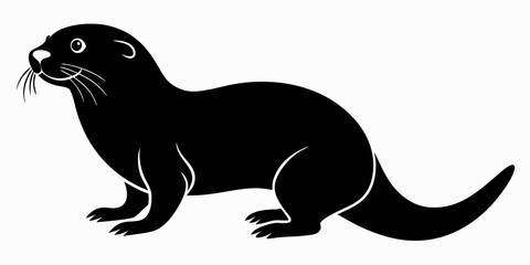 vector illustration of a seal