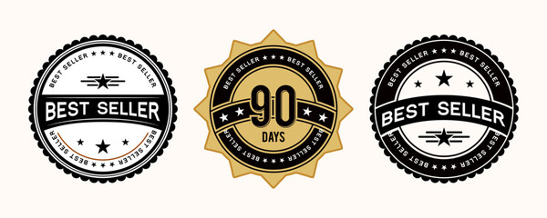 Stamp label set. ornate labels in retro frames, old style embellishments for product stickers, jewelry and luxury product labels.