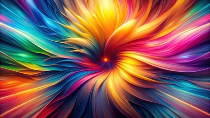 Obraz premium Colorful abstract background with dynamic effect macro, background, texture, artistic, pattern, abstract, modern, wave, vivid, colorful, creativity, vibrant palette, dynamic,vibrant